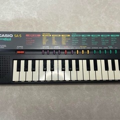 【動作品】 CASIO カシオ ミニピアノ SA-5の画像
