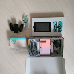 お話中【美品】【動作品】 Nintendo Switch あつまれ どうぶつの森 セット ソフトなし スイッチ 任天堂 ゲーム あつ森 中古の画像