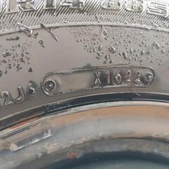 185 70 14 4本セット　バリ山　日産純正ホイール　ノート　E12の画像