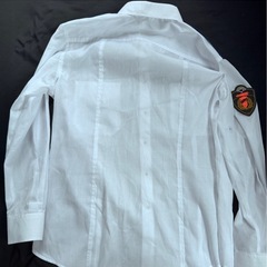 警察グッズ　コスプレ　ワイシャツ　白　メンズ　Lの画像