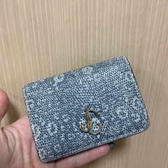ジミーチュウ　ミニ財布　パイソン