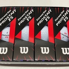 ☆値下げ☆H2505-853 Wilosn PROSTAFF FS 1ダース ゴルフボール バラ売り不可 新品未開封の画像