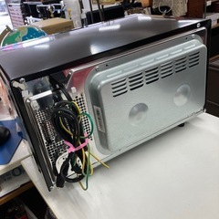 I2505-854 アイリスオーヤマ オーブンレンジ MO-T1501-B 2023年製 通電確認済み 中古の画像