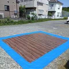 [八5346]  フローリングカーペット　寸法2601X3505㎜