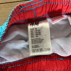 H&M スパイダーマン 90水着 スイムパンツの画像