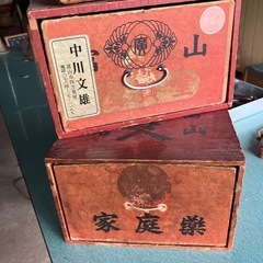 薬箱　紙製　置き薬　昭和　戦前の画像