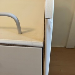 ニトリ机下の引き出し、チェスト、棚（ホワイト）の画像