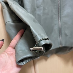 ヤマダヤ　Aga アーガ　レザージャケットタグ付き　定価17000の画像