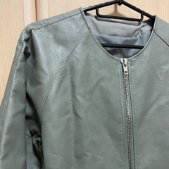 ヤマダヤ　Aga アーガ　レザージャケットタグ付き　定価17000の画像