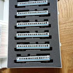 中古 N ゲージ☆113系 阪和線 快速色6両編成セットの画像