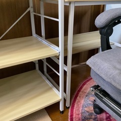 椅子　机　スライドラック　の画像