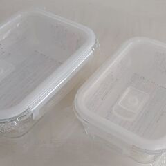新品！カクセー　HomeMeal　蒸気弁付き耐熱ガラス保存容器　...