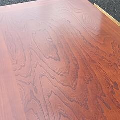 欅材　座卓　ローテーブルの画像