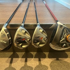ゴルフクラブセット(1W、5W、7W、4H)の画像