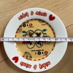 ミッキー　小皿　直径約12cmの画像
