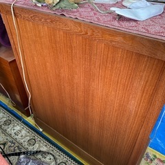 嫁入り道具★レトロ木の靴箱の画像