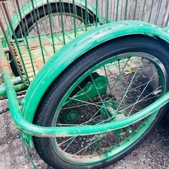直接引き取りのみ🚲昭和レトロ 三輪自転車の画像