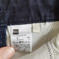 サロペット　デニム　Lサイズの画像
