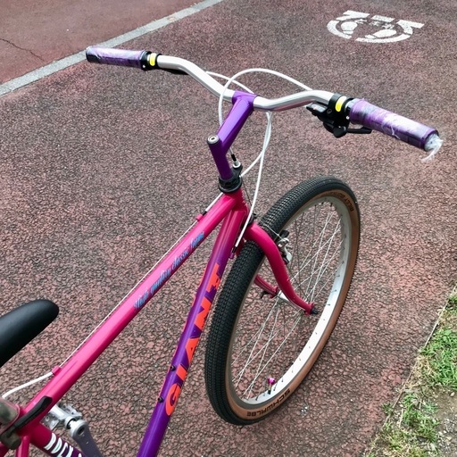 GIANT ROCK レストアモデル クロモリマウンテンバイク OLD MTB 通勤通学にもおすすめのマウンテンバイク