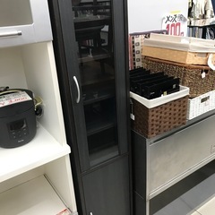 スリム食器棚（山善）