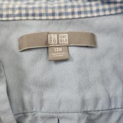 ユニクロ　MUJI　シャツ　130の画像