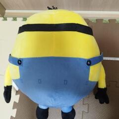 ミニオンBIGぬいぐるみ　タグ付きの画像