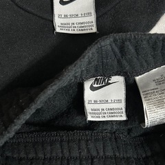 NIKEスウェット２歳の画像