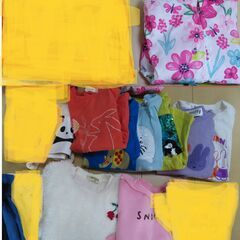 女の子向け　子供服　春夏秋冬セット　サイズ100センチの画像