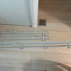あげます　カーテンレール3本