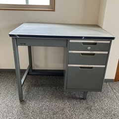 スチールデスク 片袖机　事務机 