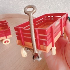 アメリカ雑貨 / RADIO FLYER / ミニ / ヴィンテージ /　インテリア / 小物入れ / 2個セットの画像