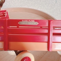 アメリカ雑貨 / RADIO FLYER / ミニ / ヴィンテージ /　インテリア / 小物入れ / 2個セットの画像