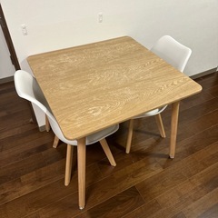 【お譲りします】ダイニングテーブル チェアセット