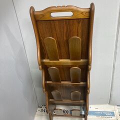 ☆中古￥1,000！カリモク　4段スリッパラック　家具　玄関収納...