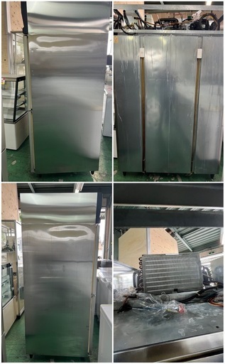 大和縦型冷凍冷蔵庫(1冷凍、3冷蔵) 2012年