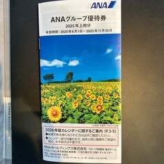 ANA株主優待券ですの画像