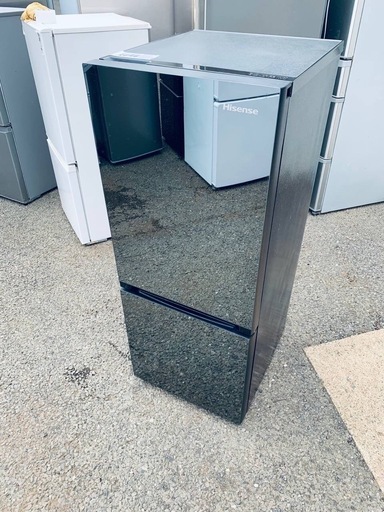 ♦️Hisense ノンフロン冷凍冷蔵庫【2021年製】HR-G1501EM