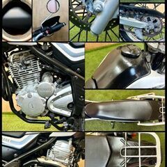 ★長野県の方限定送料無料★【動画あり】★ヤマハ セロー250★ 実動 人気車種 DG11J型 キャブレター 空冷 4サイクル FTR TW オフロード 松本市の画像