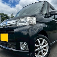 低走行9万キロ台☆24年式☆月々9千円〜分割可❗️車検2年付き！【名義変更代込み】広い車内！大人気‼️ダイハツ タント☆Bluetooth対応ナビ付き☆走行中DVD見れます♪ETC付き☆社外アルミ☆事故修復歴無し☆電動スライドドア☆ドライブレコーダー☆そのまま乗って帰れます！の画像