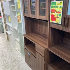 食器棚　W900×D410×H1820【ジャングルジャングル初芝店】