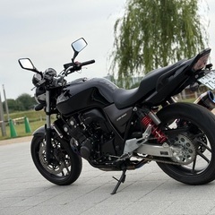 【交換・下取可】　ホンダ　CB 400 SF 後期 NC42 ‼️ ABS モデル 最終 令和3年式　車検8年8月まで✨　ETC2.0 スポーツグリップヒーター 前後ドライブレコーダーも装備‼️ カスタム多数です💨　この機会に格安にての画像