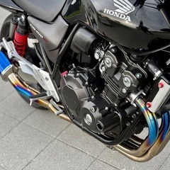 【交換・下取可】　ホンダ　CB 400 SF 後期 NC42 ‼️ ABS モデル 最終 令和3年式　車検8年8月まで✨　ETC2.0 スポーツグリップヒーター 前後ドライブレコーダーも装備‼️ カスタム多数です💨　この機会に格安にての画像
