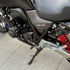 【交換・下取可】　ホンダ　CB 400 SF 後期 NC42 ‼️ ABS モデル 最終 令和3年式　車検8年8月まで✨　ETC2.0 スポーツグリップヒーター 前後ドライブレコーダーも装備‼️ カスタム多数です💨　この機会に格安にての画像