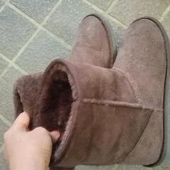 ムートン風ブーツの画像