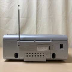 値下げしました⭐️動作確認済み⭐️ SONY CDラジオカセットコーダー　CFD-W78とSONY ピロースピーカー　DE-15のセットの画像