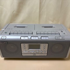 ⭐️動作確認済み⭐️ SONY CDラジオカセットコーダー　CF...