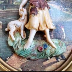ビンテージ イタリア製 3Dレリーフの画像