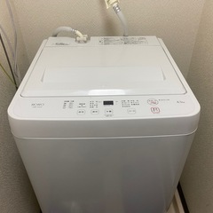 洗濯機　ヤマダ電機オリジナル　YWMT45LW