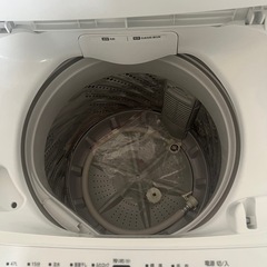 【美品】　全自動洗濯機　IAW-T504  アイリスオーヤマ　白　洗濯機 5kg　  の画像