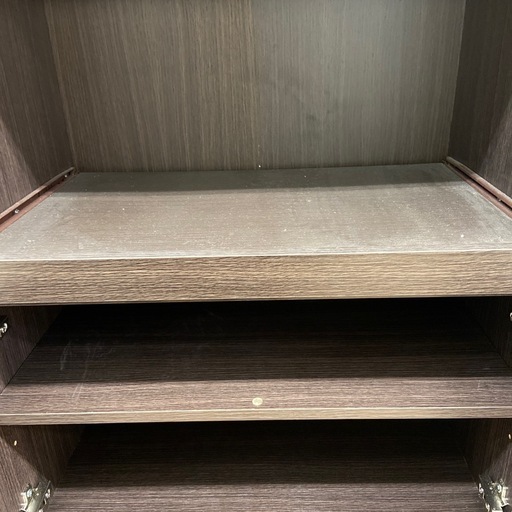 レンジボード　2枚扉　ダークブラウン　税込11000円入荷致しました！